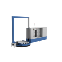 Стреппинг-машина PZO VSA-185R для вертикальной обвязки паллет с поворотной платформой
