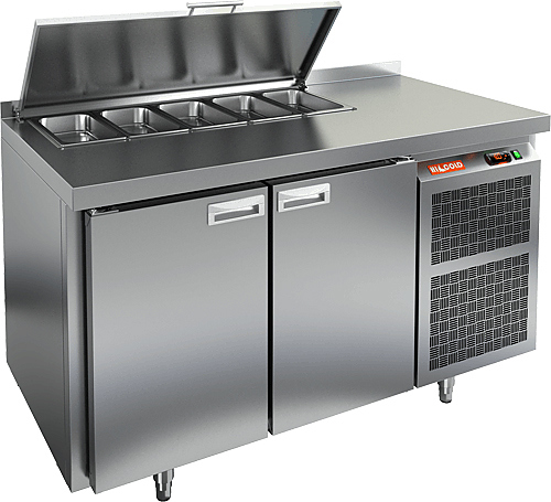 SL1-11GN (1/3) стол для салатов охл.(+2+10), 2 двери, 1390х700х850мм, HICOLD RUS, арт. 282751 от компании Европактрейд