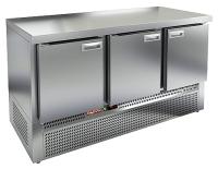 GNE 111/BT O стол охл. островн. (-10-18), 3двери, 1485х700х850мм, ниж.распол.агрегата, HICOLD RUS, арт. 283926 от компании Европактрейд