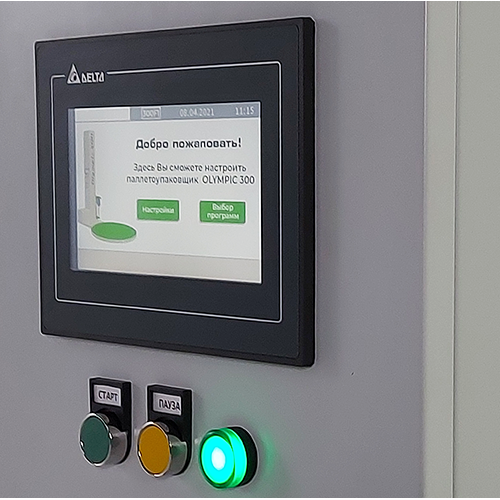 Паллетоупаковщик Olympic 300 F5, D-1650, H-2500 с престрейчем 400% Паллетоупаковщик Olympic 300 F5, D-1650, H-2500 с престрейчем 400%