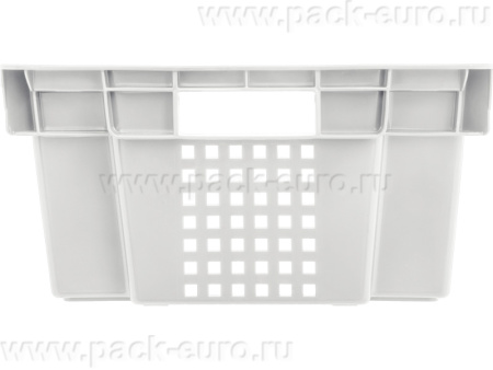 Ящик перфорированный 600×400×200, арт.: 102, объём 37, натуральный, код: 01722, арт. 102 М