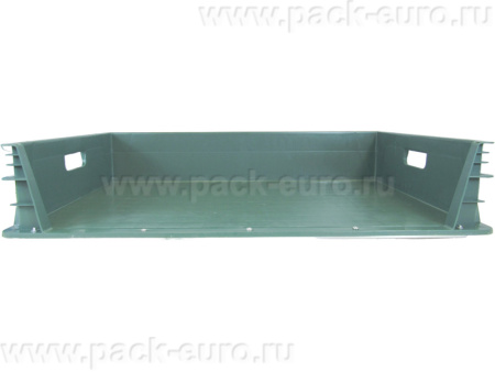Ящик без одной стенки 740×465×145, арт.: 404-10, объём 39, зелёный, код: 21865, арт. 404-10
