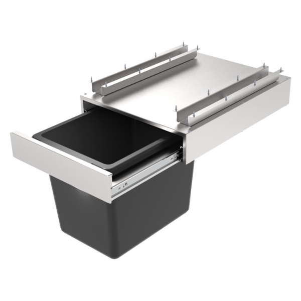 Урна подвесная выдвижная УПВ-60-02, арт. 324282 Урна подвесная выдвижная УПВ-60-02, арт. 324282