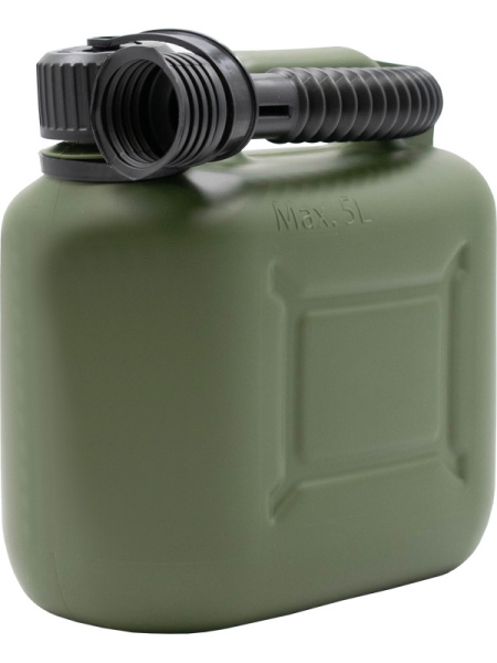 Канистра 5л для хранения и перевозки топлива, арт. КП-ГСМ 5 зеленая Канистра 5л для хранения и перевозки топлива, арт. КП-ГСМ 5 зеленая