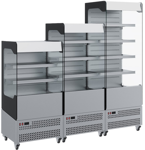 Витрина холодильная Полюс FC18-06 VM 0,6-2 цвет по схеме (стандарт) от компании Европактрейд Витрина холодильная Полюс FC18-06 VM 0,6-2 цвет по схеме (стандарт) от компании Европактрейд