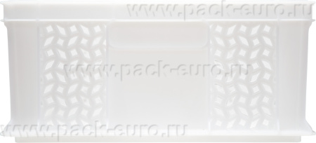 Ящик перфорированный 600×400×180, арт.: 706.01.02 м, объём 35, натуральный, код: 16414, арт. 706.01.02 м