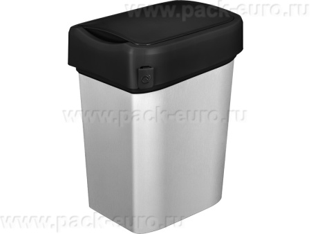 Контейнер для мусора 10л. с крышкой, код: 36777, арт. Metal Bin 10