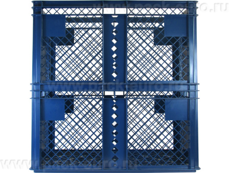 Ящик перфорированный 800×400×410, арт.: 316, синий, код: 16829, арт. 316