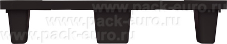 Паллет 1200x800х160 перфорированный, вкладываемый, на 9-х ножках, арт. TR 1208 L черный, код: 12748, арт. TR 1208 L (ВС) черный