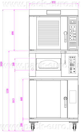 Комбинированная конвекционная печь Primary BDK-1E
