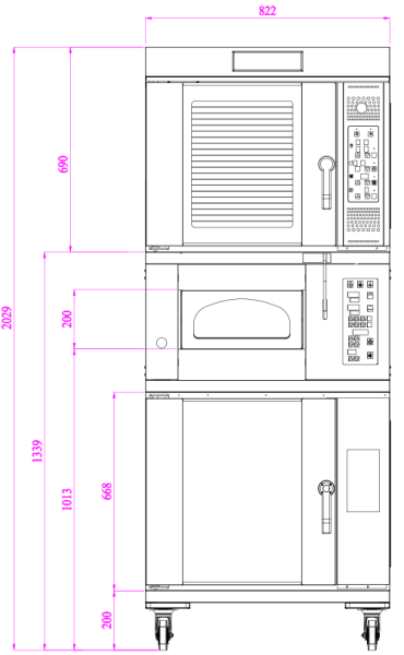 Комбинированная конвекционная печь Primary BDK-1E