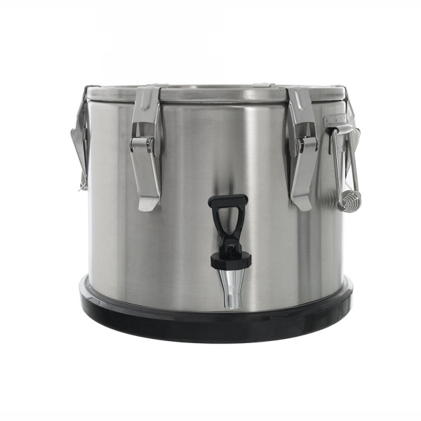 Термоконтейнер с краном 10 л нержавеющая сталь  Foodatlas Pro от компании Европактрейд Термоконтейнер с краном 10 л нержавеющая сталь  Foodatlas Pro от компании Европактрейд