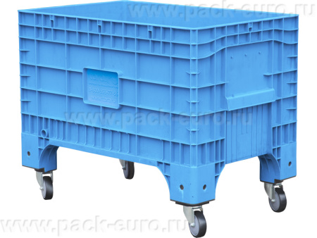 Контейнер 1017х636х793 на колёсах, код: 20883, арт. B-Box 1065 Mini голубой W