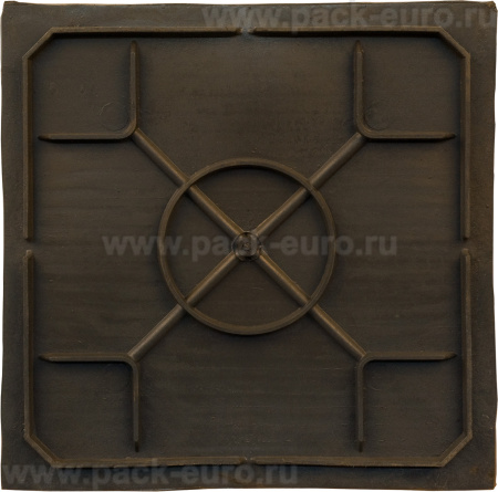 Ящик сплошной 420×420×292 мм, объем 51.51 л., арт.: 309, чёрный, код: 00409, арт. 309
