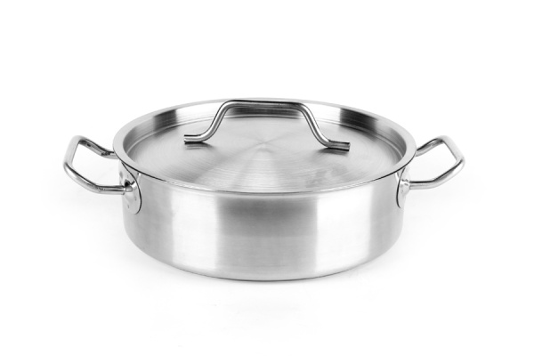Кастрюля нерж с тройным дном 400х150мм объем 18L с дв.ручками, 101328 (Viatto), арт. 101328