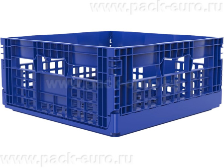 Ящик 400х400х185 складной, перфорированный, код: 38590, арт. B-420F