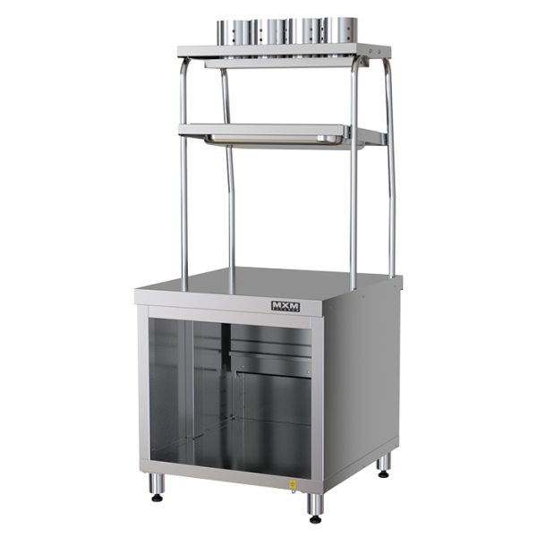 ППСХ6 Прилавок для столовых приборов с хлебницей от компании Европактрейд ППСХ6 Прилавок для столовых приборов с хлебницей от компании Европактрейд