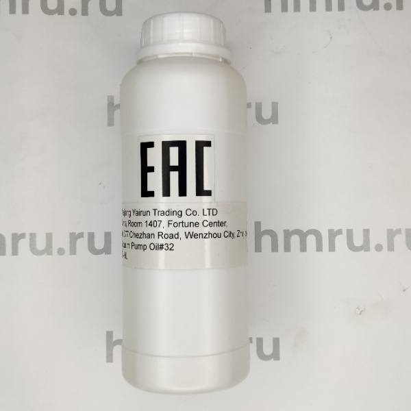 Масло для вакуумных насосов DZ, XDZ, HL (минеральное, VG-32) бутылка 0,5 л купить в компании Европактрейд Масло для вакуумных насосов DZ, XDZ, HL (минеральное, VG-32) бутылка 0,5 л купить в компании Европактрейд