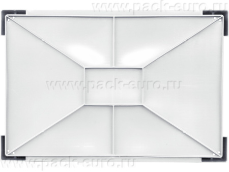 Ящик перфорированный 600×400×135, арт.: 120, объём 32.4, натуральный, код: 02494, арт. 120 М