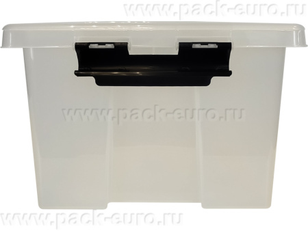 Ящик сплошной 500×390×250 мм, объем 36 л., арт.: Rox Box 36, прозрачный, код: 18706, арт. Rox Box 36