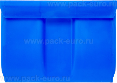 Ящик сплошной 170×105×75 мм, объем 1.34 л., арт.: 5001, синий, код: 10033, арт. 5001