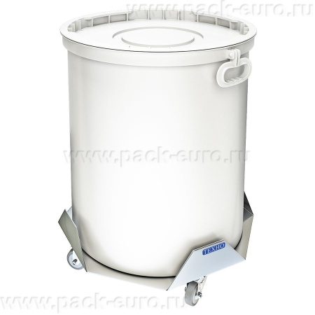 Тележка с ТП-218П с баком пластмассовым под отходы ТЕХНО-ТТ от компании Европактрейд