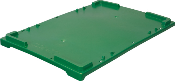 Крышка 600х400 мороз. для ящиков  зелёный, арт. 503 Крышка 600х400 мороз. для ящиков  зелёный, арт. 503