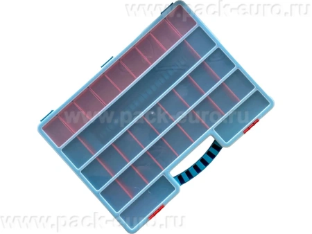 Органайзер 517х395х60 с лотками, с планкой, с разделителями, 38 ячеек, код: 36996, арт. Jettools 38