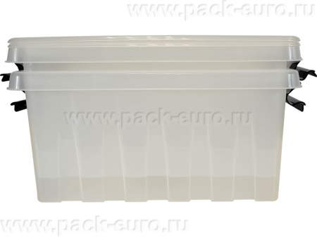 Ящик сплошной 335×220×155 мм, объем 8 л., арт.: Rox Box 8, прозрачный, код: 18696, арт. Rox Box 8