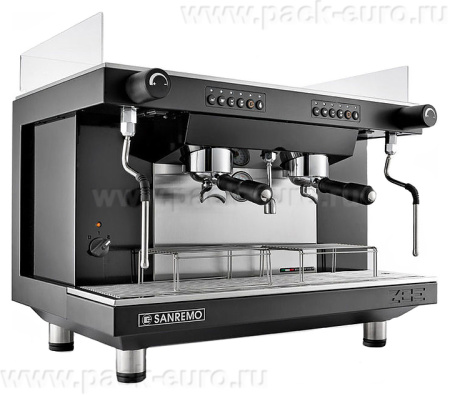 Кофемашина Sanremo Zoe Kompact SAP (полуавтомат) 2 гр. чёрная, арт. UKE221212006A от компании Европактрейд