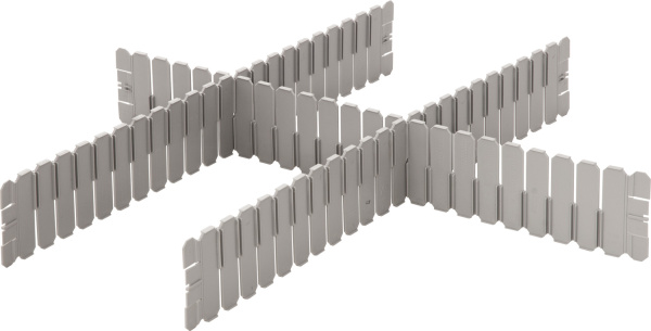 Разделитель для ящиков 600x85 PP серый, арт. DPS 4591