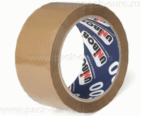 Упаковочная КЛ скотч UNIBOB 600 48 мм х 66 м, 45 мкм, коричневый