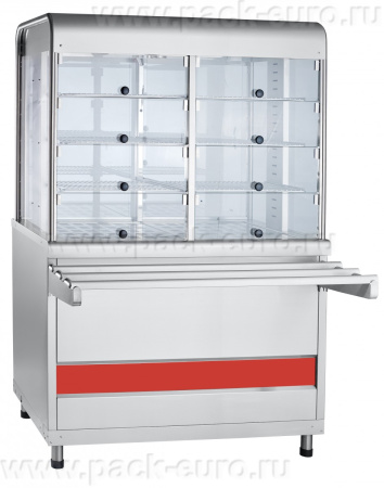 Прилавок тепловой закрытый ПВТ-70 КМ вся нерж.  210000802090, арт. 21000802090