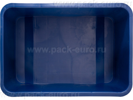 Ящик сплошной 710×500×455 мм, объем 122 л., арт.: 425, синий, код: 00964, арт. 425