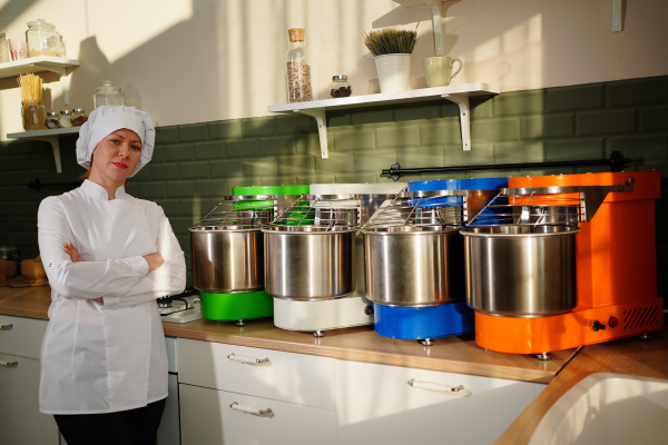 Спиральная тестомесительная машина SOLO-05