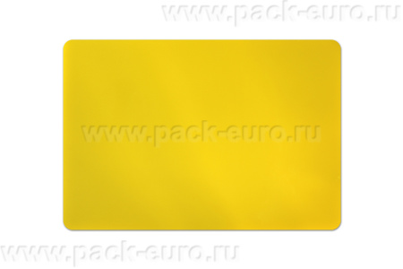 Доска разделочная 400х300х12 мм желтая, арт. SZ4030yellow