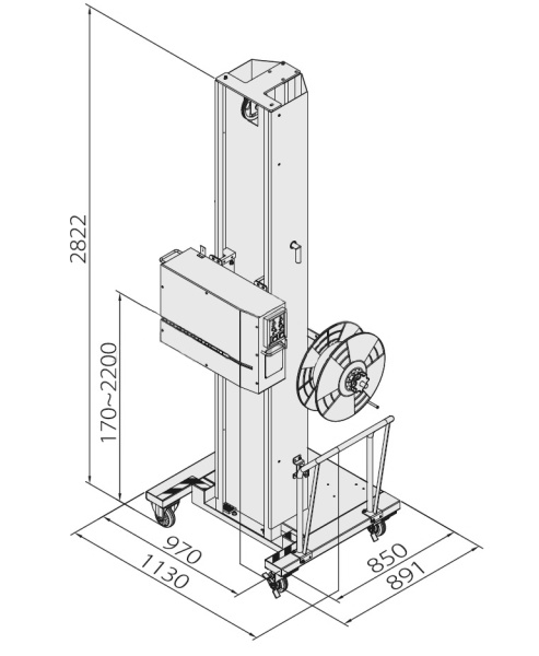 Стреппинг машина для горизонтальной обвязки паллет TP-502MН, арт. TP-502MН Стреппинг машина для горизонтальной обвязки паллет TP-502MН, арт. TP-502MН