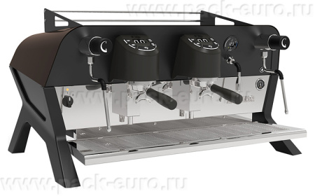 Кофемашина Sanremo F18 SB 2 высокие гр. черно-коричневая от компании Европактрейд