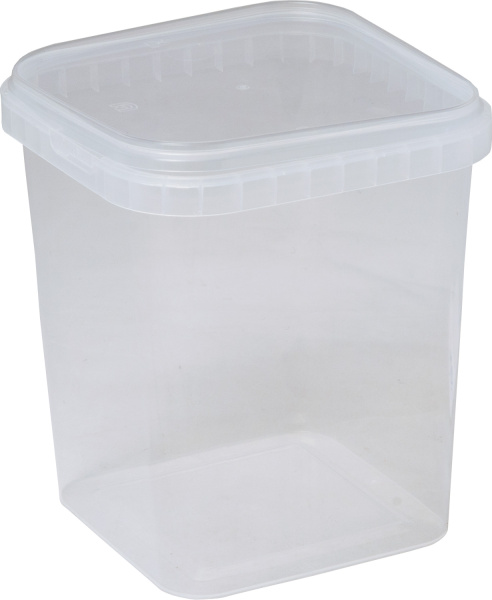 ВЕДРО КВАДРАТНОЕ 1,5л ВК-3 прозрачное, арт. ВПк 1,5м ВЕДРО КВАДРАТНОЕ 1,5л ВК-3 прозрачное, арт. ВПк 1,5м