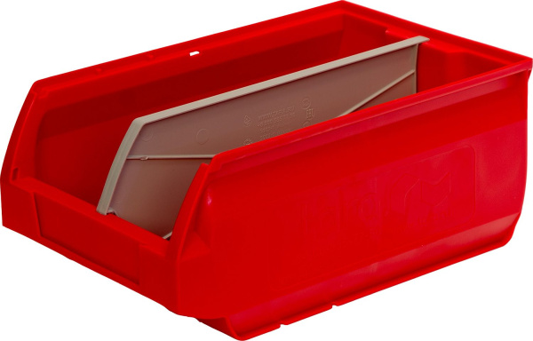 Ящик пластиковый 350х230х150 Milano  красный, арт. 5003 Ящик пластиковый 350х230х150 Milano  красный, арт. 5003