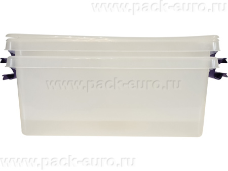 Ящик 400х225х155 с крышкой на клипсах, код: 29634, арт. Rox Box Home 10