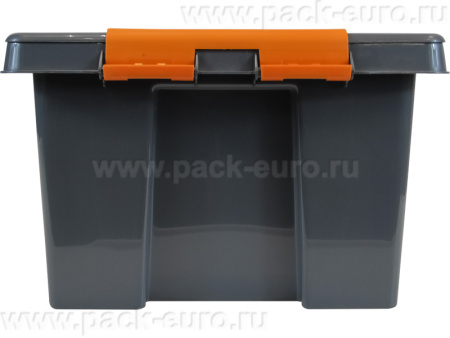 Ящик сплошной 415×300×190 мм, объем 16 л., арт.: Rox Box PRO 16, антрацит, код: 25339, арт. Rox Box PRO 16