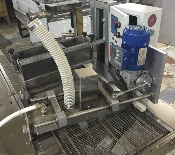 Глазировочная машина открытого типа