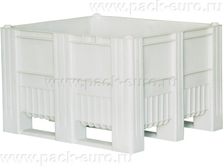 Контейнер 1200x1000x740 сплошной, код: 30647, арт. C-Box 1210 S (740) белый