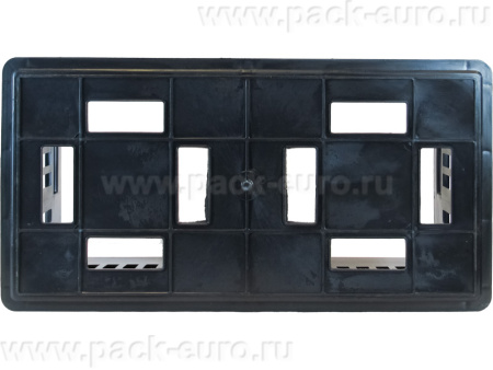 Ящик перфорированный 660×340×360, арт.: 301, объём 70, чёрный, код: 00410, арт. 301