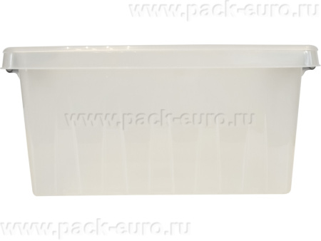 Ящик сплошной 335×220×155 мм, объем 8 л., арт.: Rox Box 8, прозрачный, код: 18696, арт. Rox Box 8