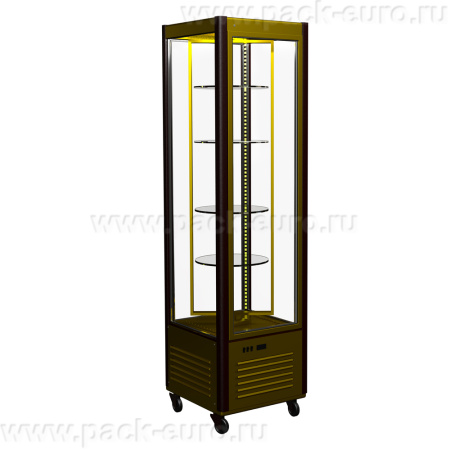 Шкаф холодильный D4 VM 400-2 (R400Cвр Сarboma Люкс) (0109-0102 (коричнево-золотой)), арт. П0000005343.338 от компании Европактрейд