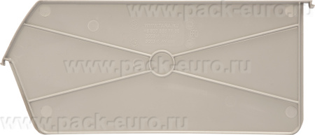 Разделитель по длине для ящика 5003 серый литьевой PP, арт. 5003-1