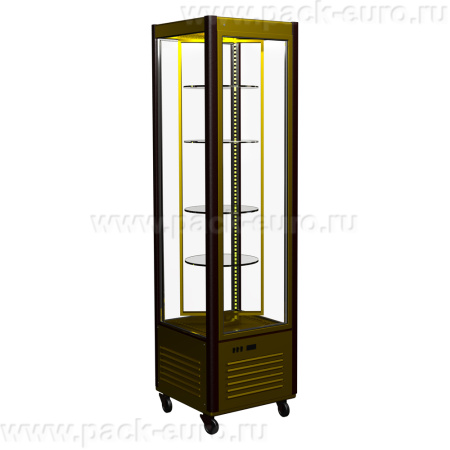 Шкаф холодильный D4 VM 400-1 (R400C Сarboma Люкс) (0109-0102 (коричнево-золотой)), арт. П0000005342.335 от компании Европактрейд