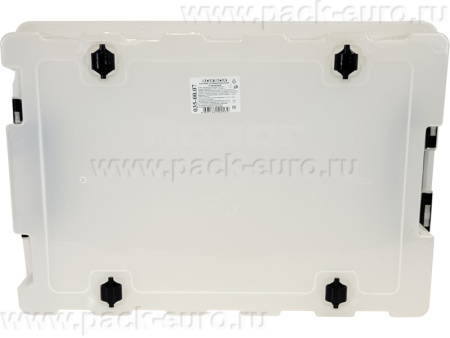 Ящик сплошной 580×390×180 мм, объем 35 л., арт.: Rox Box 35, прозрачный, код: 18708, арт. Rox Box 35